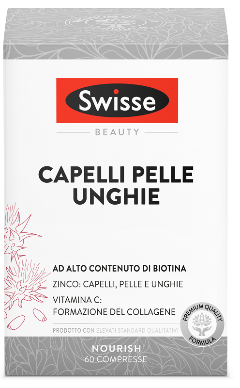 SWISSE CAPELLI PELLE UNGHIE 60 COMPRESSE - Gruppofarmastore.it