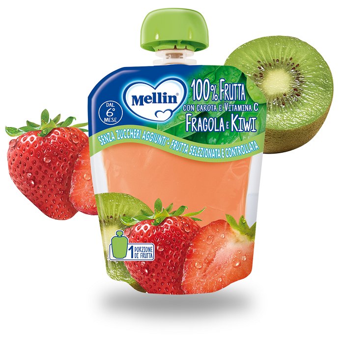 MELLIN POUCH FRAGOLA KIWI 90 G - Gruppofarmastore.it