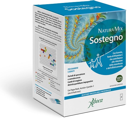 NATURA MIX ADVANCED SOSTEGNO OROSOLUBILE 20 BUSTINE - Gruppofarmastore.it