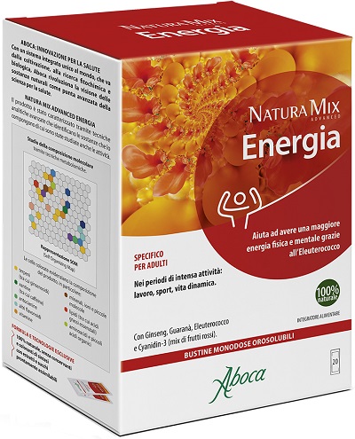 NATURA MIX ADVANCED ENERGIA 20 BUSTINE - Gruppofarmastore.it