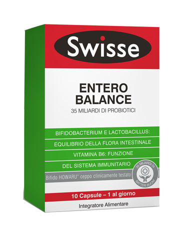 SWISSE ENTERO BALANCE 10 CAPSULE - Gruppofarmastore.it