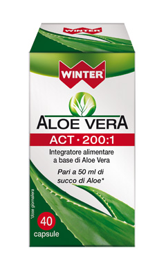 WINTER ALOE VERA ACT 200:1 40 CAPSULE - Gruppofarmastore.it