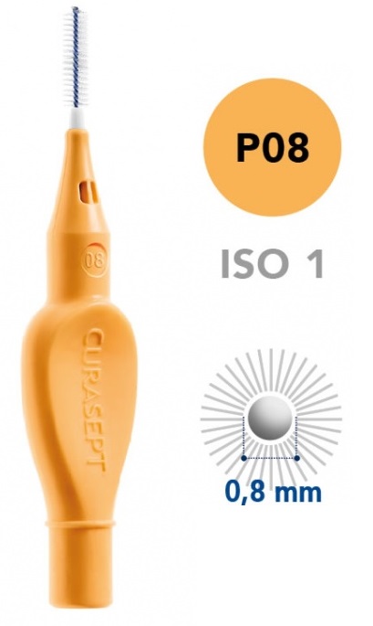 CURASEPT PROXI P08 ARANCIO CHIARO/TANGERINO 5 PEZZI - Gruppofarmastore.it