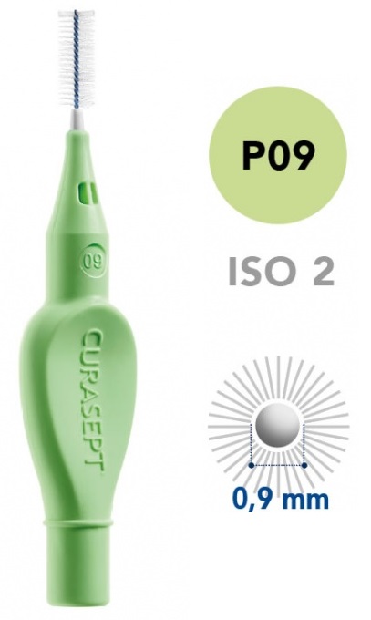 CURASEPT PROXI P09 VERDE CHIARO/LIGHT GREEN 5 PEZZI - Gruppofarmastore.it