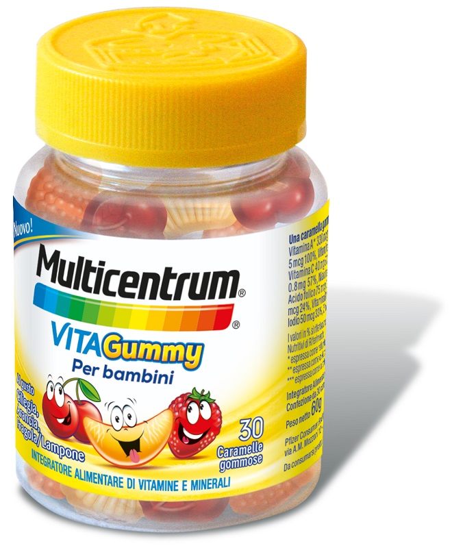 MULTICENTRUM VITAGUMMY 30 CARAMELLE GOMMOSE - Gruppofarmastore.it