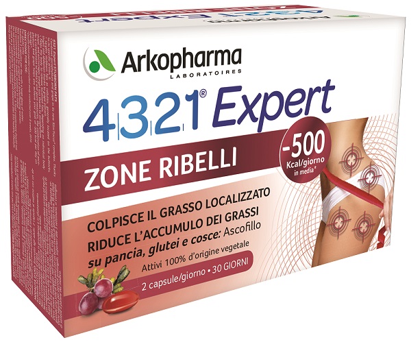 4321 SLIM ZONE RIBELLI 60 CAPSULE - Gruppofarmastore.it
