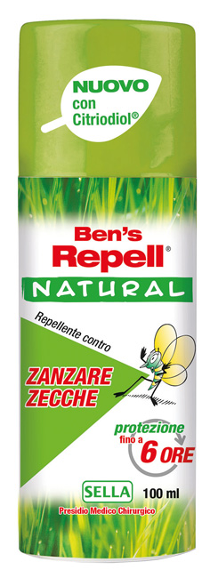 BENS REPELL NATURAL 100 ML - Gruppofarmastore.it