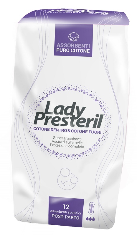 LADY PRESTERIL POSTPARTO 12 PEZZI - Gruppofarmastore.it