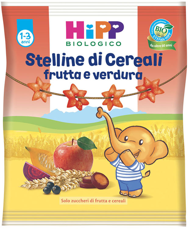HIPP BIO STELLINE FRUTTA VERDURA 30 G - Gruppofarmastore.it