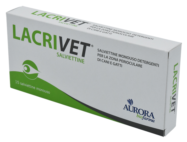 LACRIVET SALVIETTINE 15 PEZZI - Gruppofarmastore.it