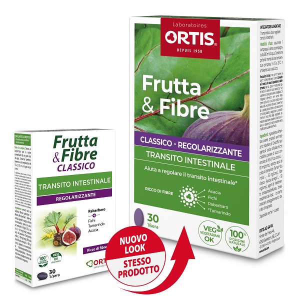 FRUTTA & FIBRE CLASSICO 30 COMPRESSE - Gruppofarmastore.it