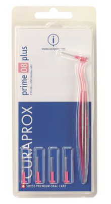 CURAPROX CPS PRIME CPS 08 CON 5 SCOVOLINI + SUPPORTO - Gruppofarmastore.it