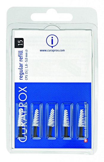 CURAPROX CPS REGULAR CPS 15 CON 5 SCOVOLINI + SUPPORTO - Gruppofarmastore.it