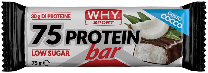 WHYSPORT 75 PROTEIN BAR COCCO 75 G - Gruppofarmastore.it