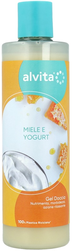ALVITA GEL DOCCIA MIELE/YOGURT 300 ML - Gruppofarmastore.it