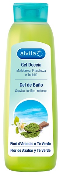 ALVITA GEL DOCCIA FIORI ARANCIO/TE' VERDE 300 ML - Gruppofarmastore.it