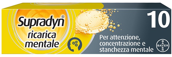 SUPRADYN RICARICA MENTALE 10 COMPRESSE - Gruppofarmastore.it