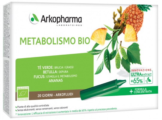 ARKOFLUIDI ULTRA SUONI METABOLISMO BIO 20 FIALE - Gruppofarmastore.it