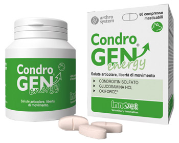 CONDROGEN ENERGY 60 COMPRESSE MASTICABILI - Gruppofarmastore.it