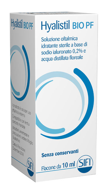 GOCCE OCULARI HA 0,2% E ACQUE DISTILLATE HYALISTIL BIO PF FRUTTI ROSSI 10 ML - Gruppofarmastore.it