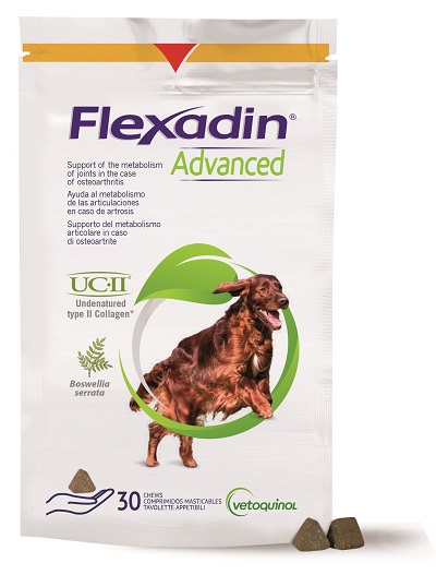 FLEXADIN ADVANCED CANE TUTTE LE TAGLIE 30 TAVOLETTE APPETIBILI - Gruppofarmastore.it