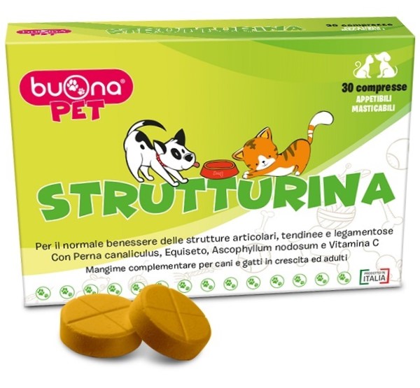 BUONAPET STRUTTURINA 30 COMPRESSE - Gruppofarmastore.it