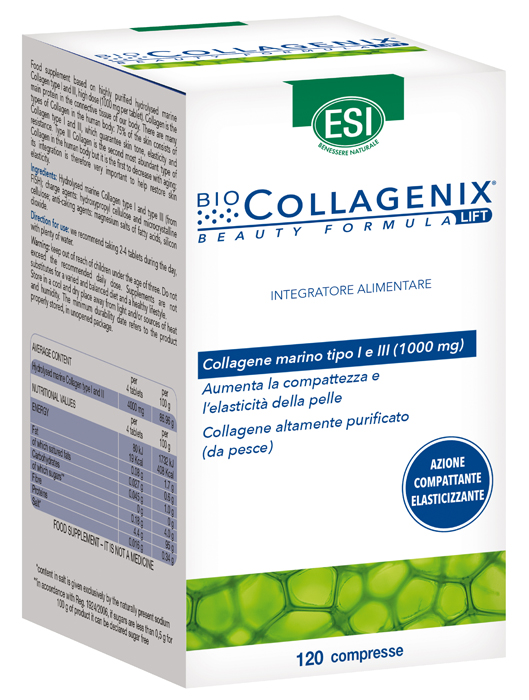 ESI BIOCOLLAGENIX 120 COMPRESSE - Gruppofarmastore.it