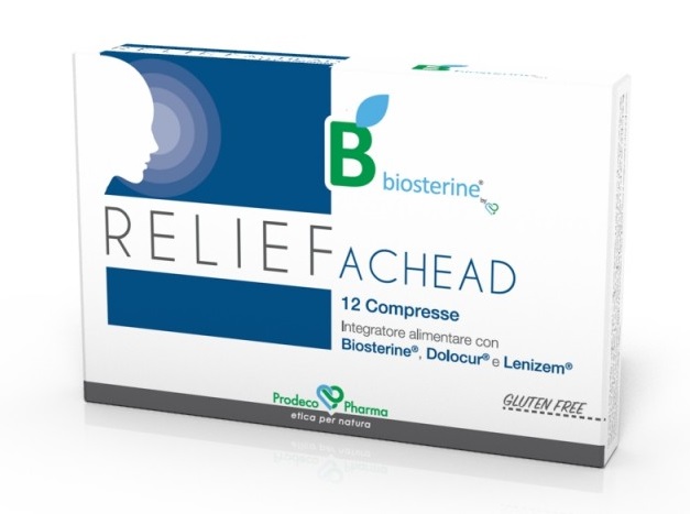 BIOSTERINE RELIEF ACHEAD 12 COMPRESSE - Gruppofarmastore.it