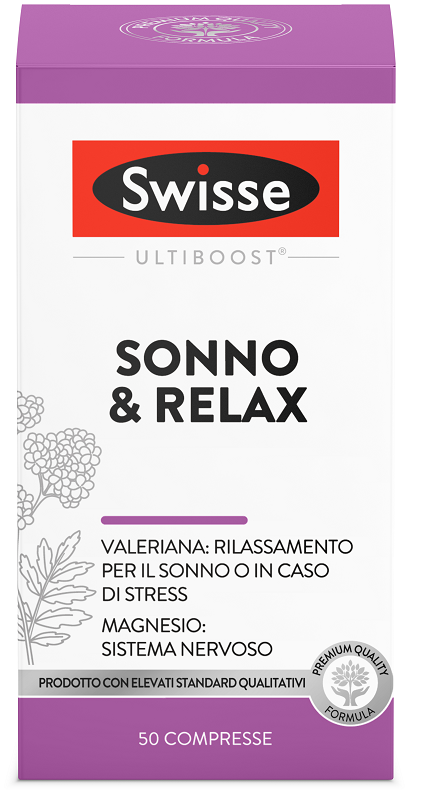 SWISSE VALERIANA SONNO RELAX 50 COMPRESSE - Gruppofarmastore.it