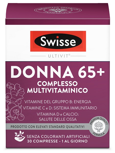 SWISSE DONNA 65+ COMPLESSO MULTIVITAMINICO 30 COMPRESSE - Gruppofarmastore.it