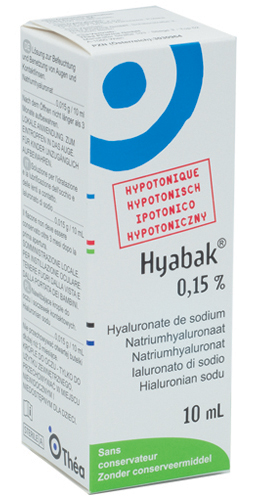 HYABAK 0,15% SOLUZIONE OFTALMICA 10 ML - Gruppofarmastore.it