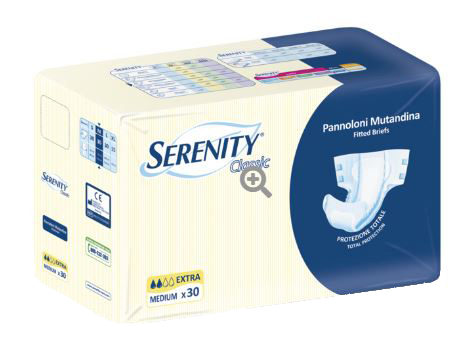 SERENITY PANNOLONE A MUTANDINA CLASSIC EXTRA XL 15 PEZZI - Gruppofarmastore.it