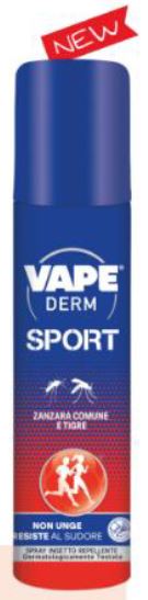 VAPE DERM SPORT SPRAY 100 ML - Gruppofarmastore.it