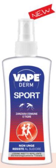 VAPE DERM SPORT LOZIONE 100 ML - Gruppofarmastore.it