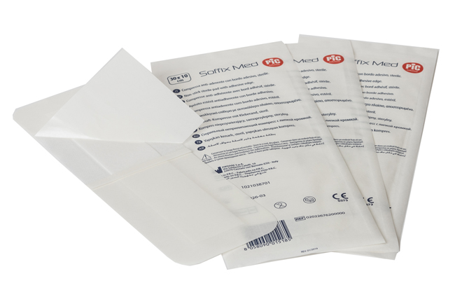 CEROTTO IN STRISCE PIC SOFFIX MED 30X10 CM S STERILE 10X30 CM 1 PEZZO - Gruppofarmastore.it