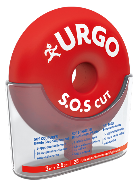 BENDA URGO SOS CUT 3X2,5CM - Gruppofarmastore.it