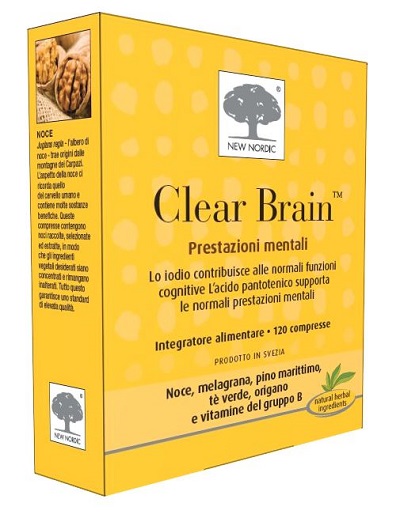 CLEAR BRAIN 120 COMPRESSE - Gruppofarmastore.it