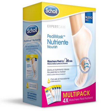 BUNDLE PACK PEDIMASK NUTRIENTE 4 MASCHERE PER PIEDI - Gruppofarmastore.it