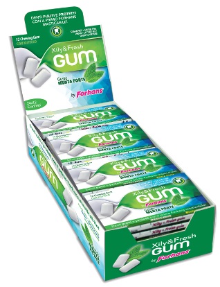 FORHANS GOMMA DA MASTICARE XYLI&FRESH GUM 12 CONFETTI - Gruppofarmastore.it