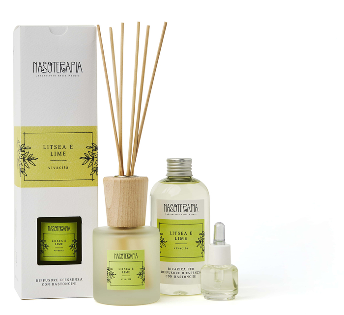 RICARICA PER DIFFUSORE BASTONCINI 250 ML LITSEA E LIME - Gruppofarmastore.it