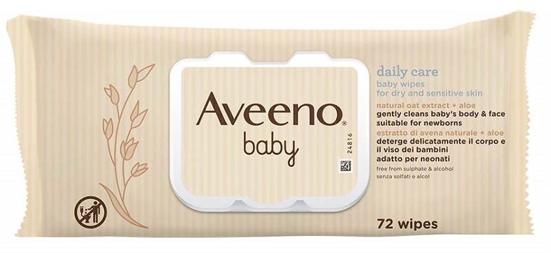 AVEENO BABY SALVIETTINE 72 PEZZI - Gruppofarmastore.it