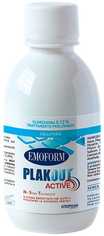 EMOFORM PLAKOUT ACTIVE 0,12 + DENTIFRICIO VENDITA - Gruppofarmastore.it