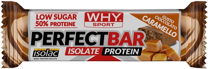 WHYSPORT PERFECT BAR CIOCCOLATO CARAMELLO 50 G - Gruppofarmastore.it