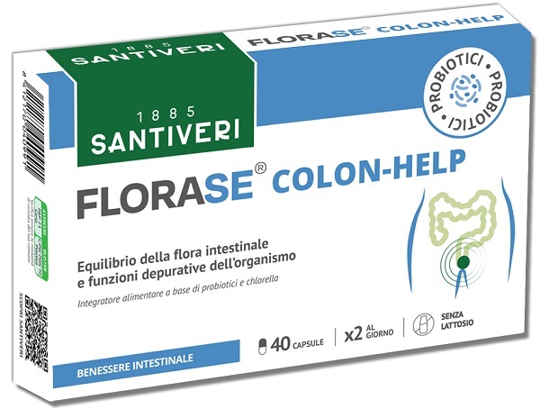 FLORASE COLON HELP 40 CAPSULE - Gruppofarmastore.it