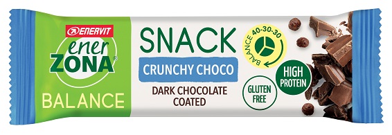 ENERZONA SNACK CRUNCHY CHOCO 33 G - Gruppofarmastore.it