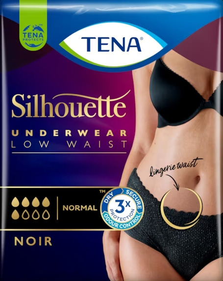 TENA SILHOUETTE NOIR L 9 PEZZI - Gruppofarmastore.it