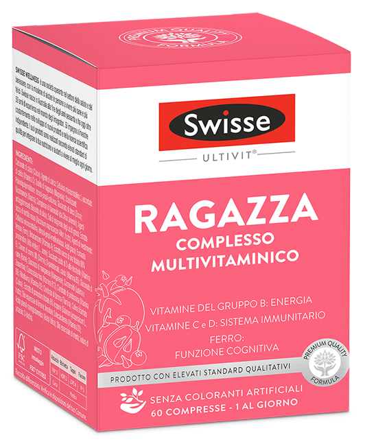 SWISSE MULTIVITAMINICO RAGAZZA 60 COMPRESSE - Gruppofarmastore.it