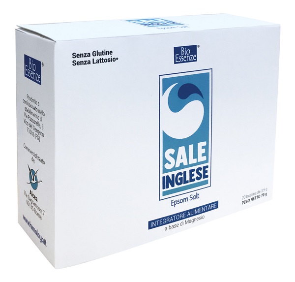BIO ESSENZE SALE INGLESE 20 BUSTINE X 3,5G - Gruppofarmastore.it
