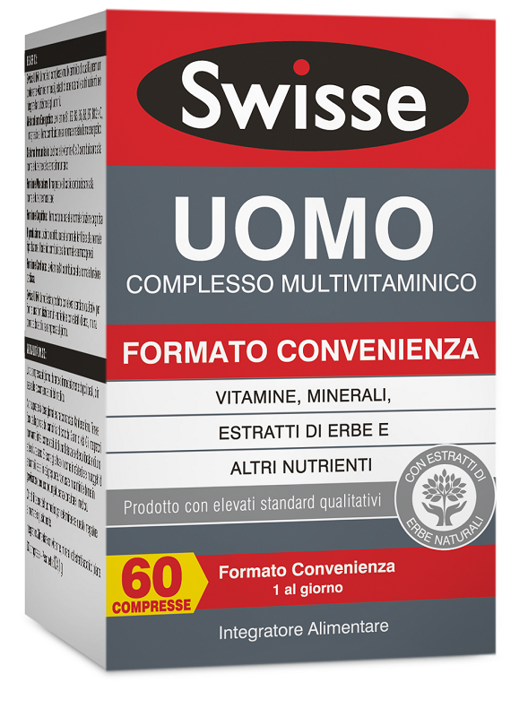 SWISSE UOMO MULTIVITAMINICO 60 COMPRESSE - Gruppofarmastore.it