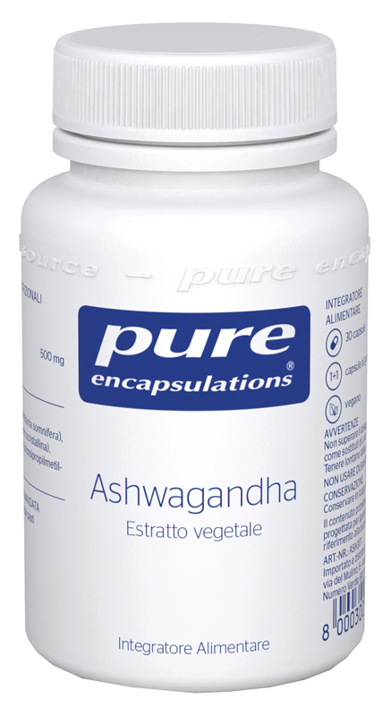 PURE ENCAPSULATIONS ASHWAGANDHA 30 CAPSULE - Gruppofarmastore.it